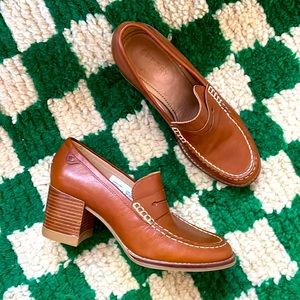Sperry Top-Sider Seaport Penny Heel Leather loafer